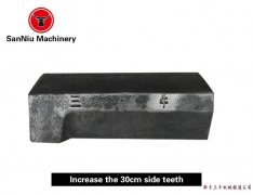 Increase 30 cm side teeth